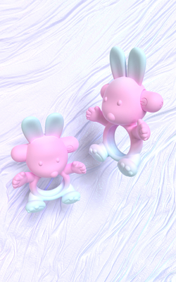 Little Rabbit Cock Ring DF981-1
